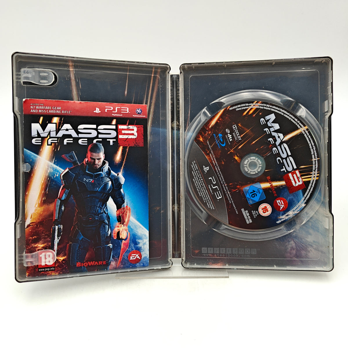 MASS EFFECT 3 STEELBOOK - PLAYSTATION 3