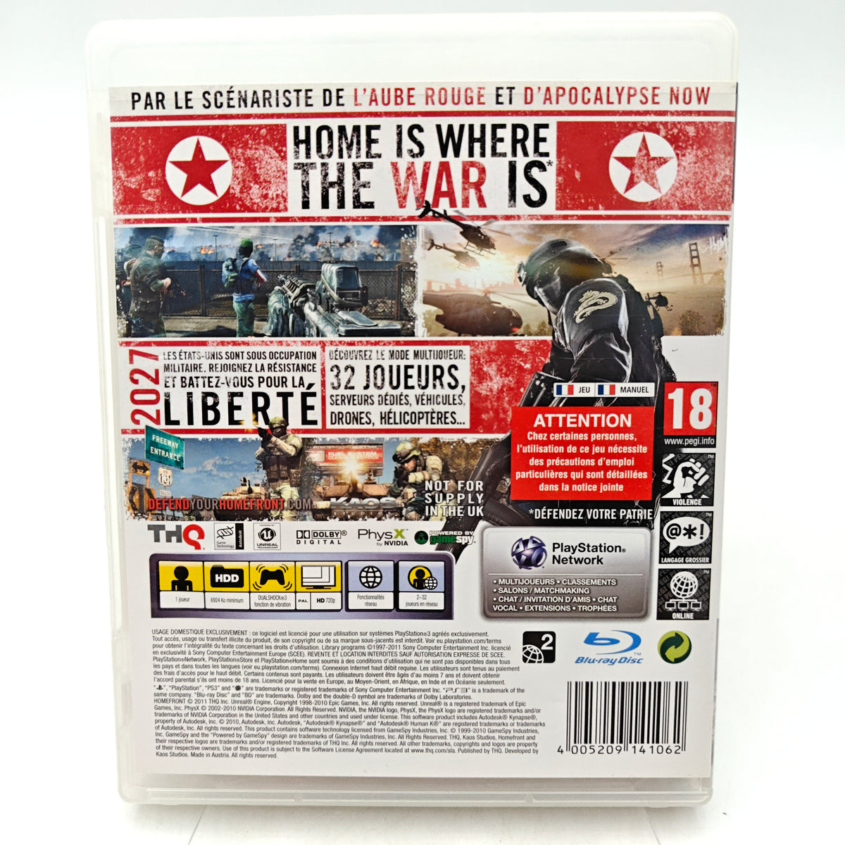 HOMEFRONT - PLAYSTATION 3