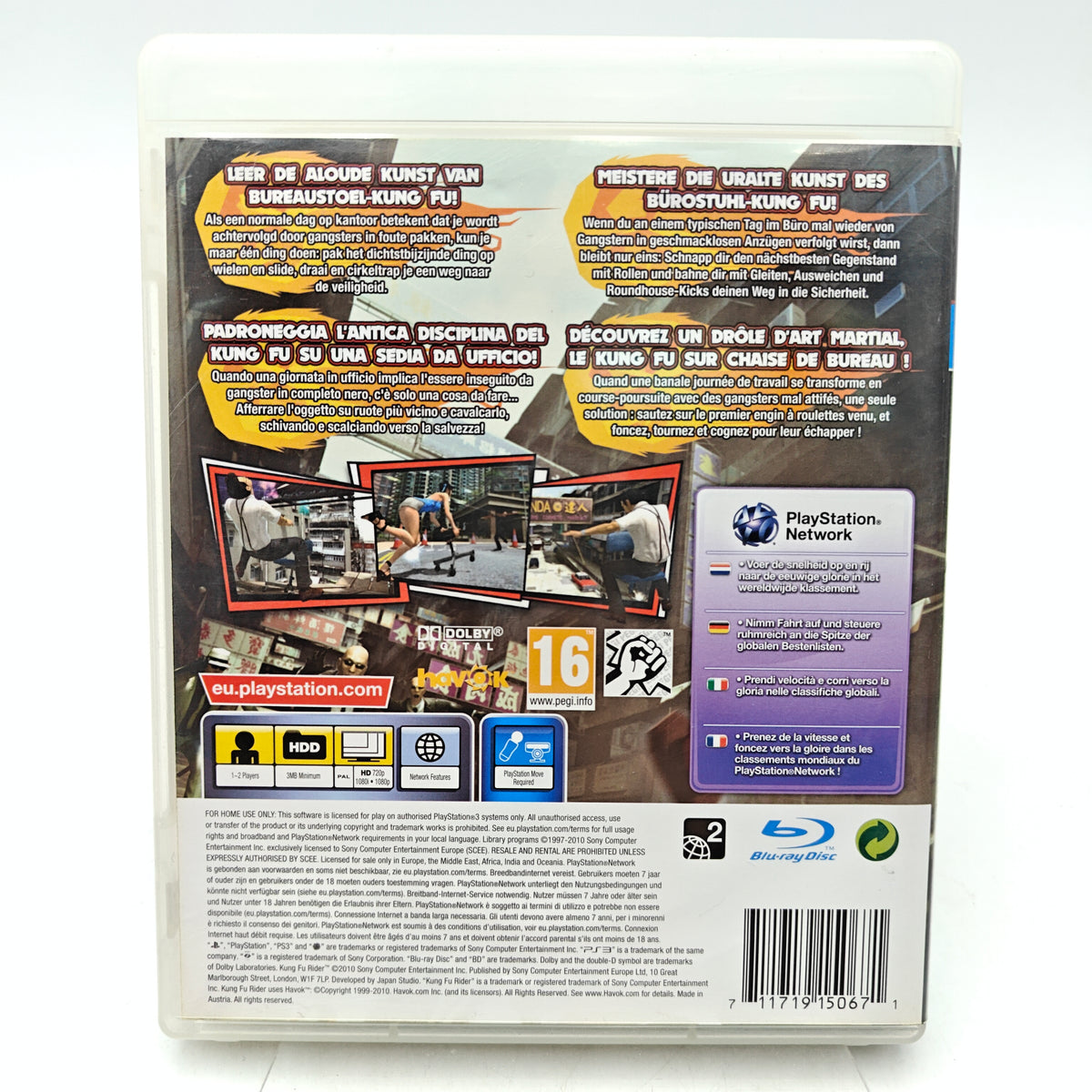 KUNG FU RIDER - PLAYSTATION 3