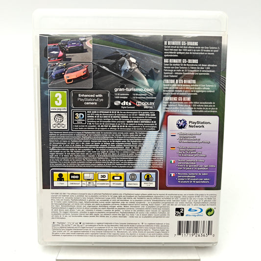 GRAN TURISMO 5: ACADEMY EDITION - PLAYSTATION 3