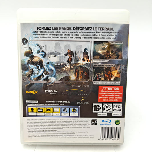 FRACTURE - PLAYSTATION 3