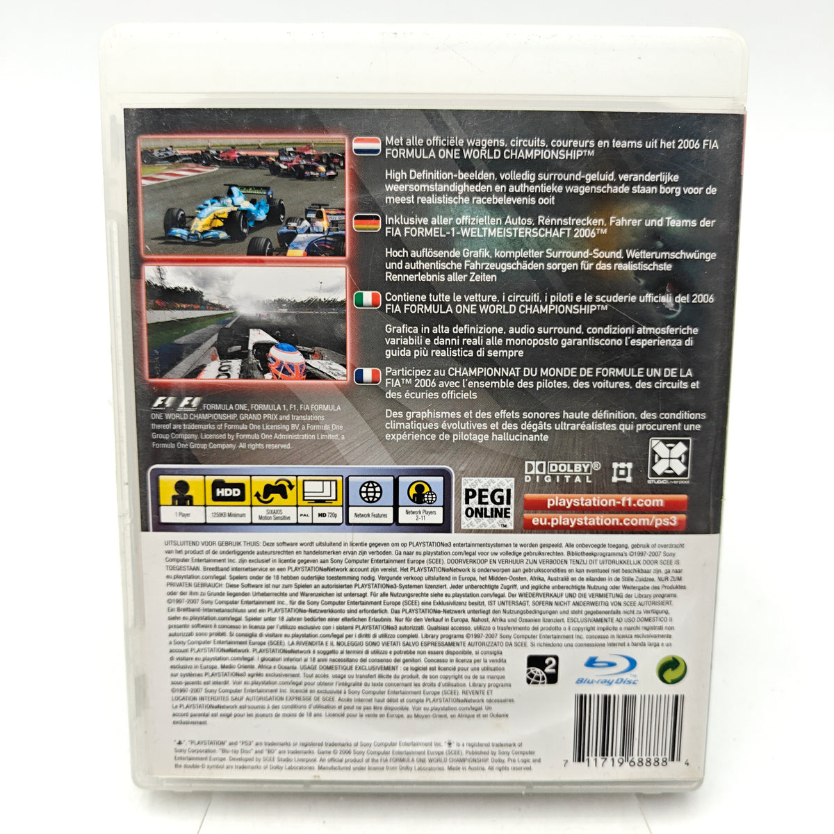 FORMULA ONE: CHAMPIONSHIP EDITION - PLAYSTATION 3