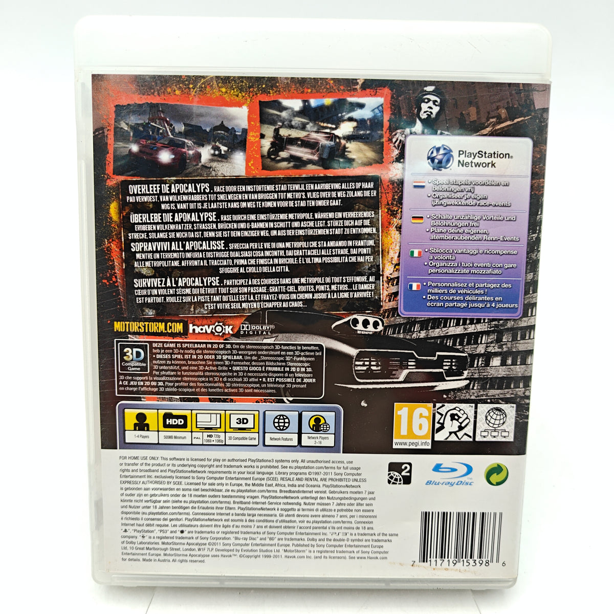 MOTORSTORM: APOCALYPSE - PLAYSTATION 3