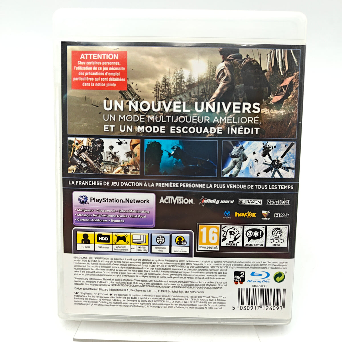 CALL OF DUTY: GHOSTS - PLAYSTATION 3