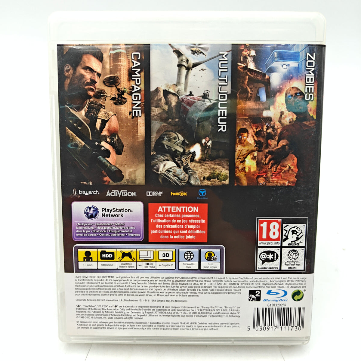 CALL OF DUTY: BLACK OPS II - PLAYSTATION 3