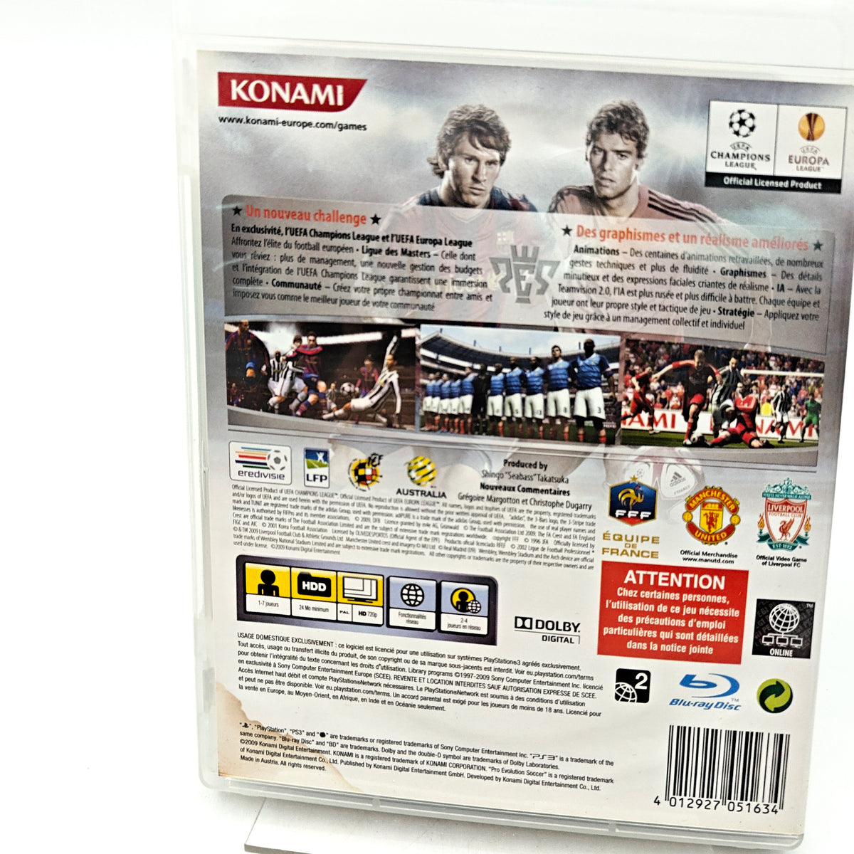 PRO EVOLUTION SOCCER 2010 - PLAYSTATION 3