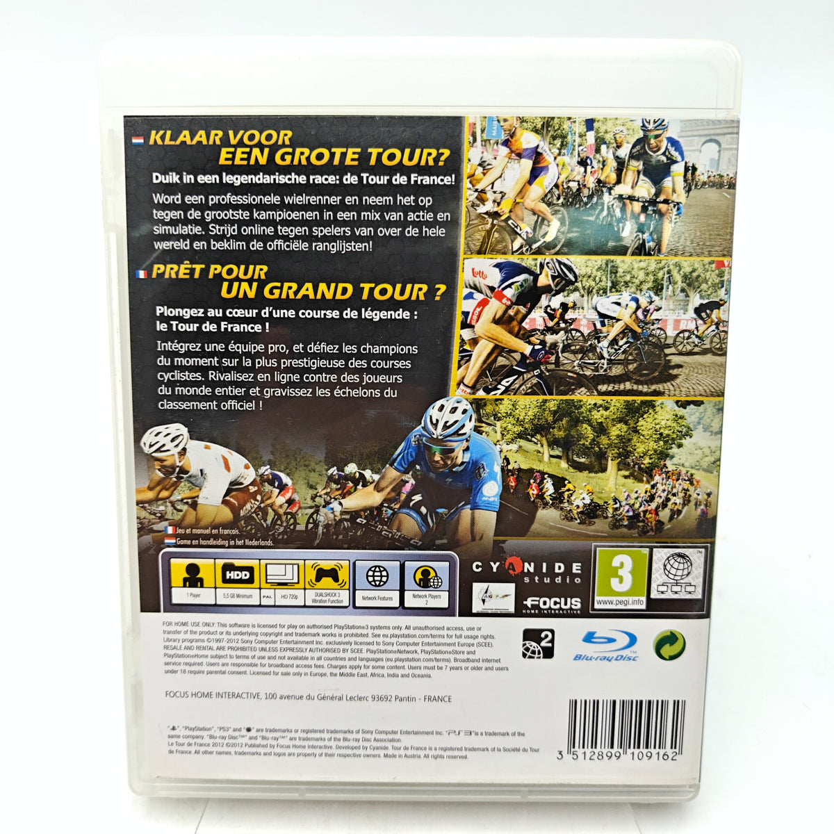 LE TOUR DE FRANCE 2012 - PLAYSTATION 3