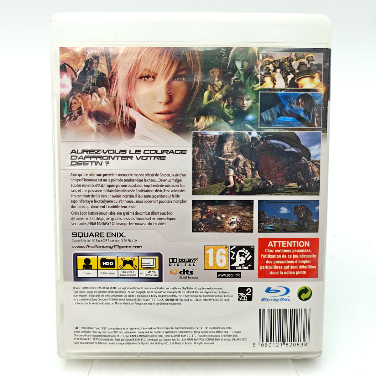 FINAL FANTASY XIII - PLAYSTATION 3