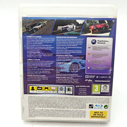 GRAN TURISMO 6: ANNIVERSARY EDITION - PLAYSTATION 3