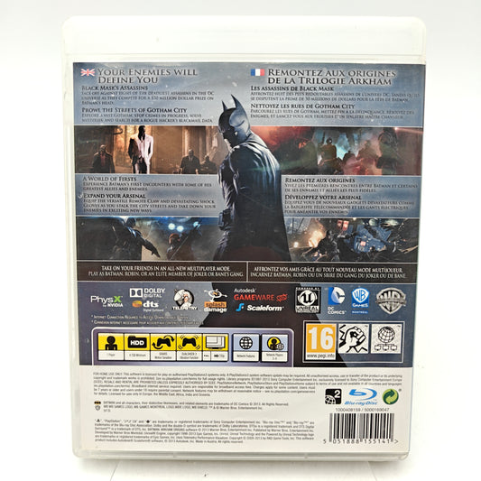 BATMAN: ARKHAM ORIGINS - PLAYSTATION 3