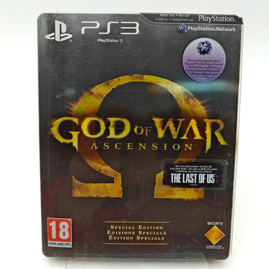 GOD OF WAR: ASCENSION STEELBOOK - PLAYSTATION 3