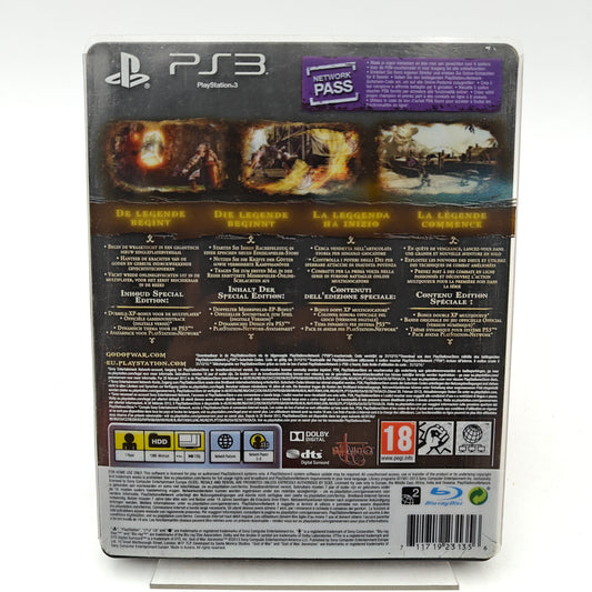 GOD OF WAR: ASCENSION STEELBOOK - PLAYSTATION 3