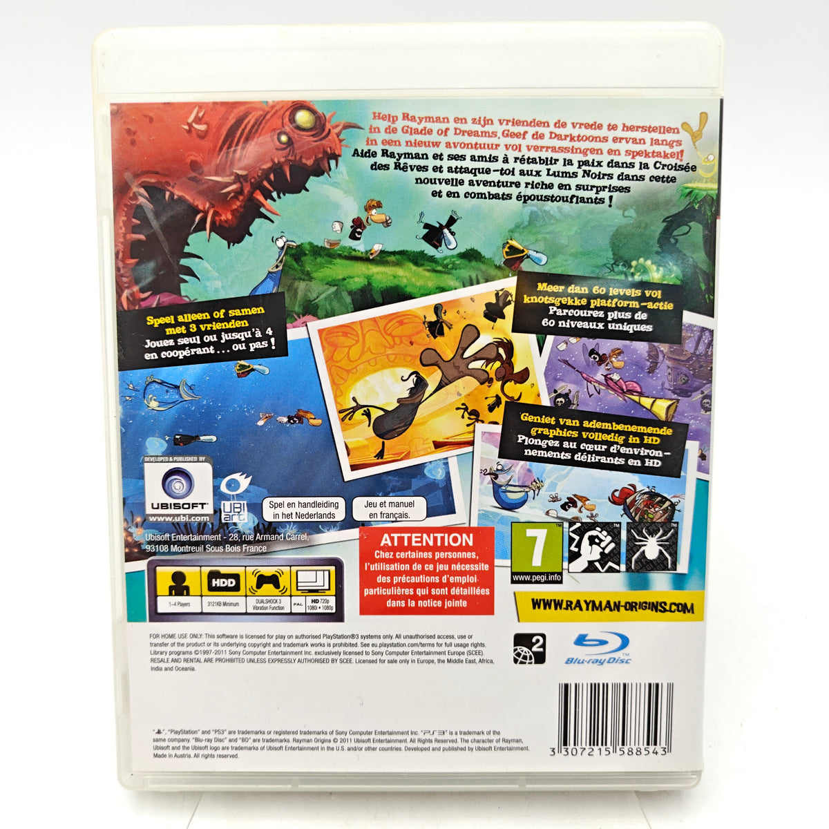 RAYMAN ORIGINS - PLAYSTATION 3
