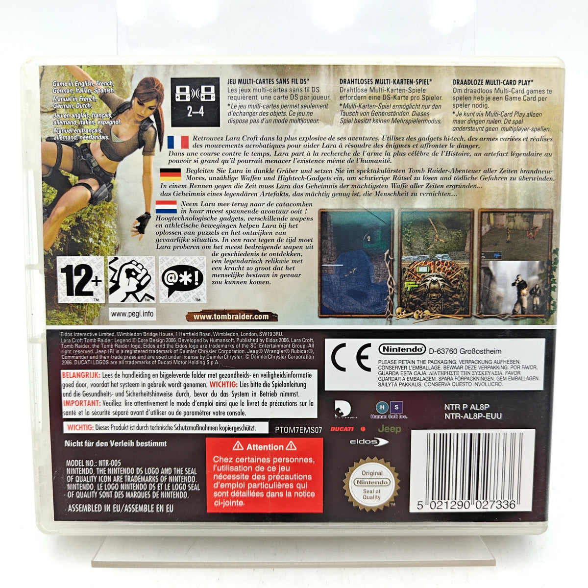 TOMB RAIDER: LEGEND - NINTENDO DS