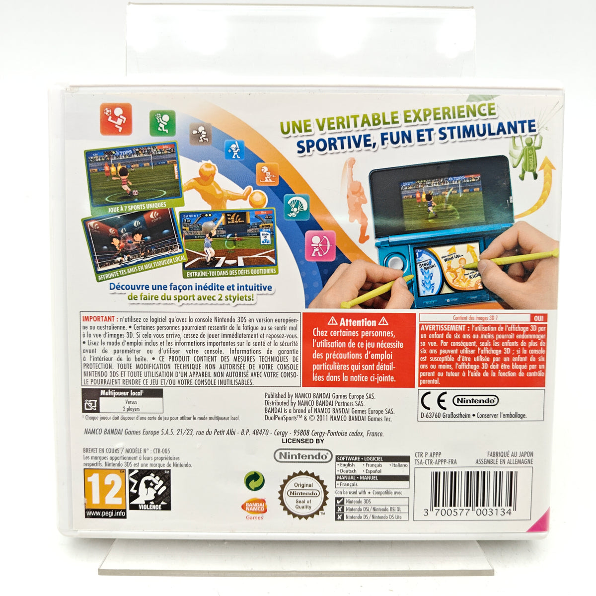 DUALPENSPORTS - NINTENDO 3DS