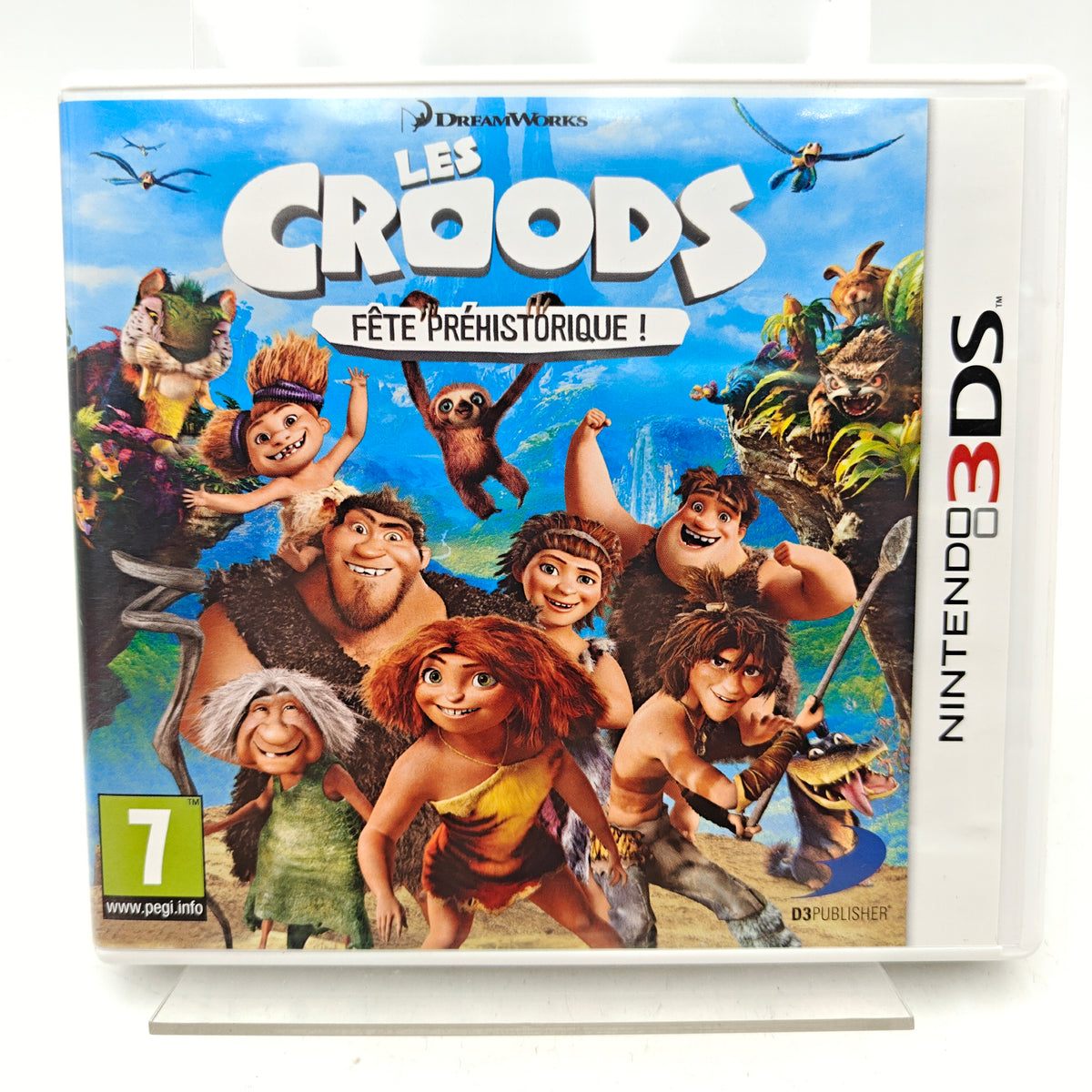 LES CROODS : FÊTE PRÉHISTORIQUE ! - NINTENDO 3DS