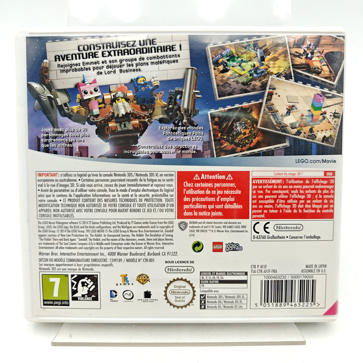 LEGO AVENTURE - NINTENDO 3DS