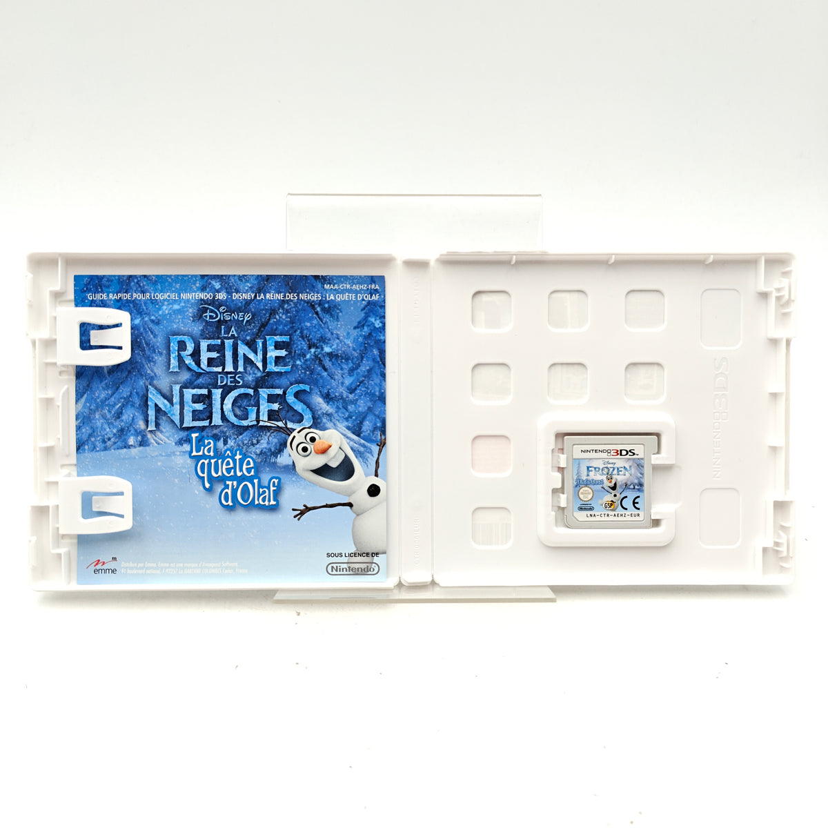 LA REINE DES NEIGES - NINTENDO 3DS