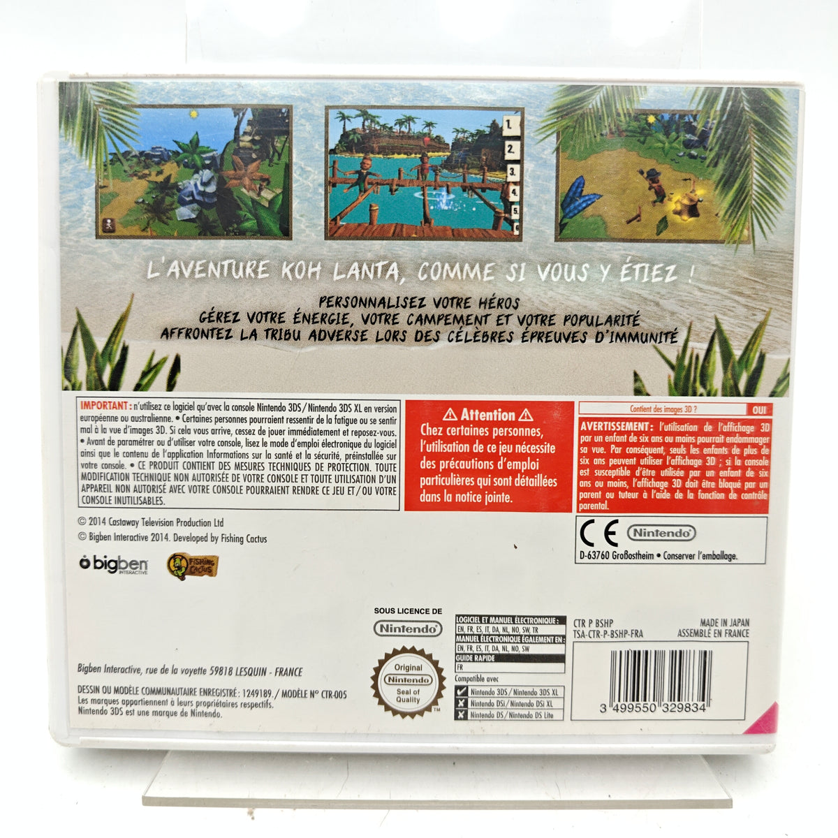 KOH-LANTA : LE CHOC DES HÉROS - NINTENDO 3DS