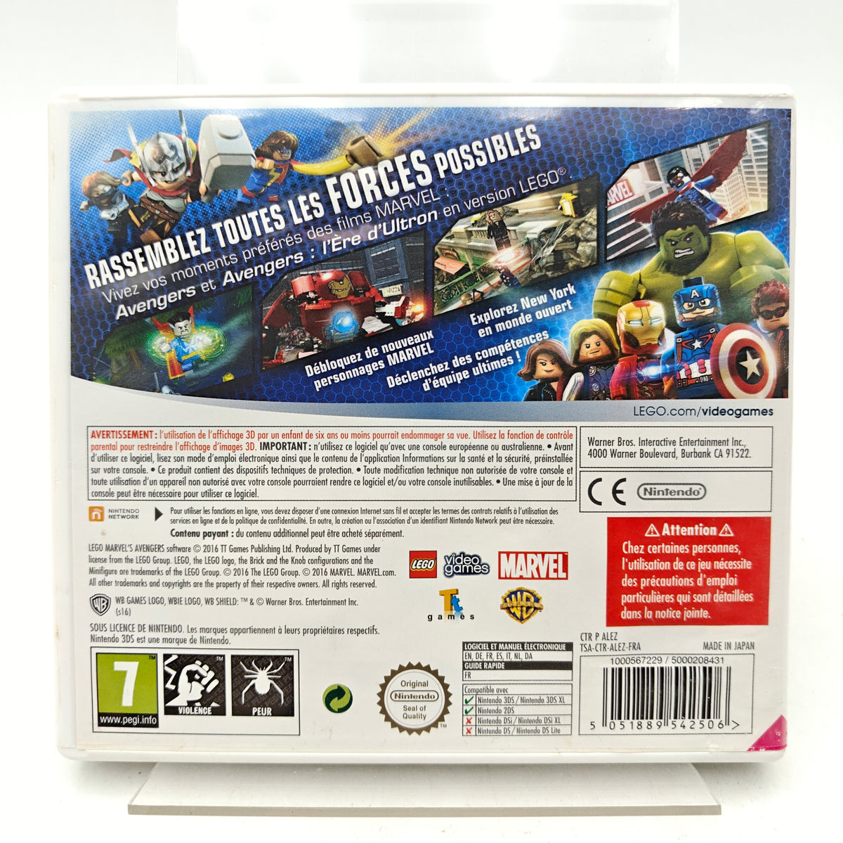LEGO MARVEL'S AVENGERS - NINTENDO 3DS