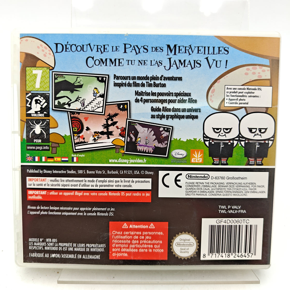 ALICE AU PAYS DES MERVEILLES - NINTENDO DS