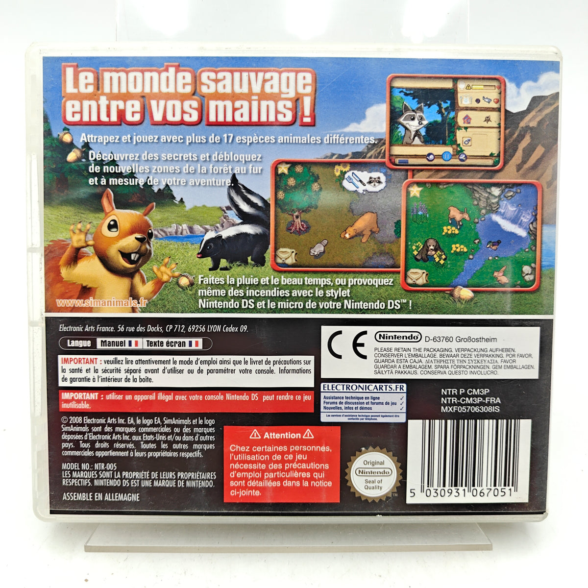 SIMANIMALS - NINTENDO DS