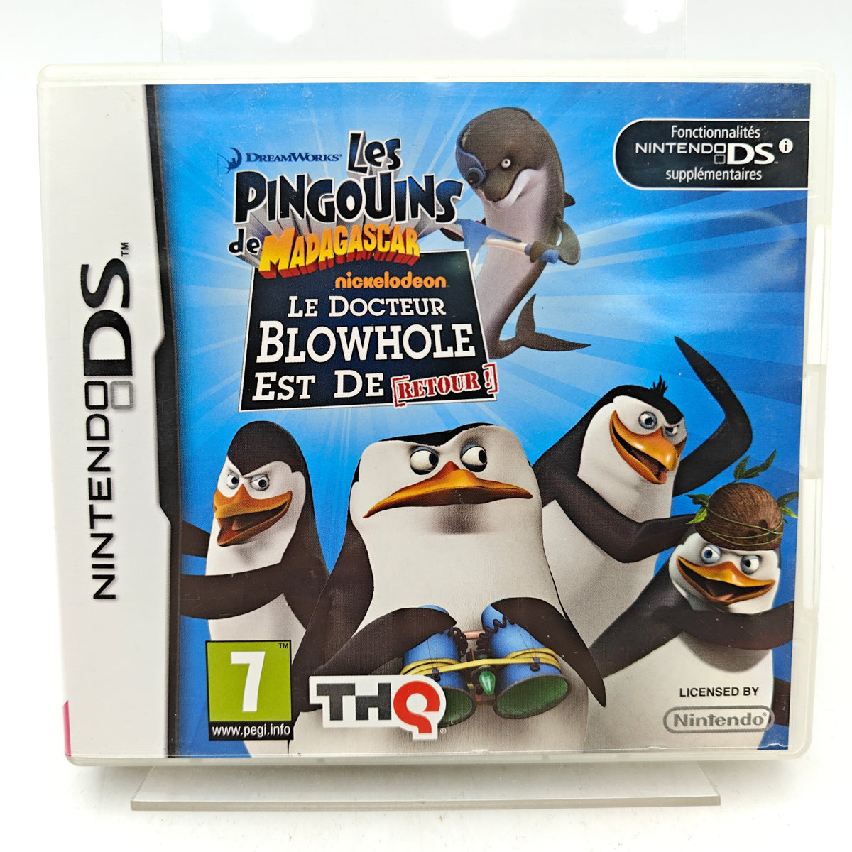 LES PINGOUINS DE MADAGASCAR : LE DOCTEUR BLOWHOLE EST DE RETOUR - NINTENDO DS