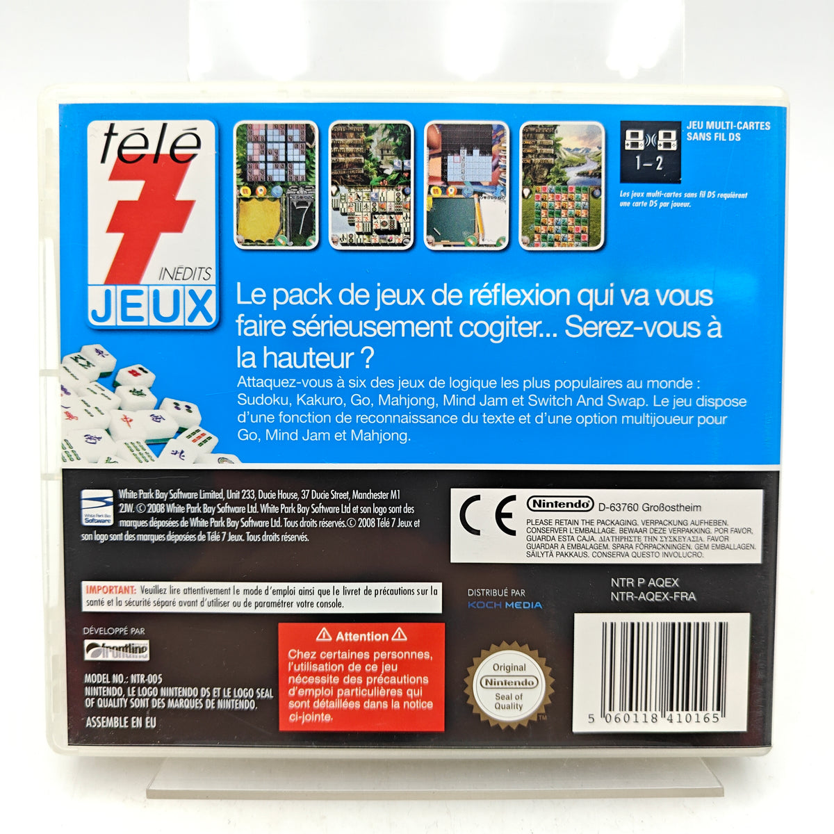 PROFESSEUR BRAINMANIAC - NINTENDO DS