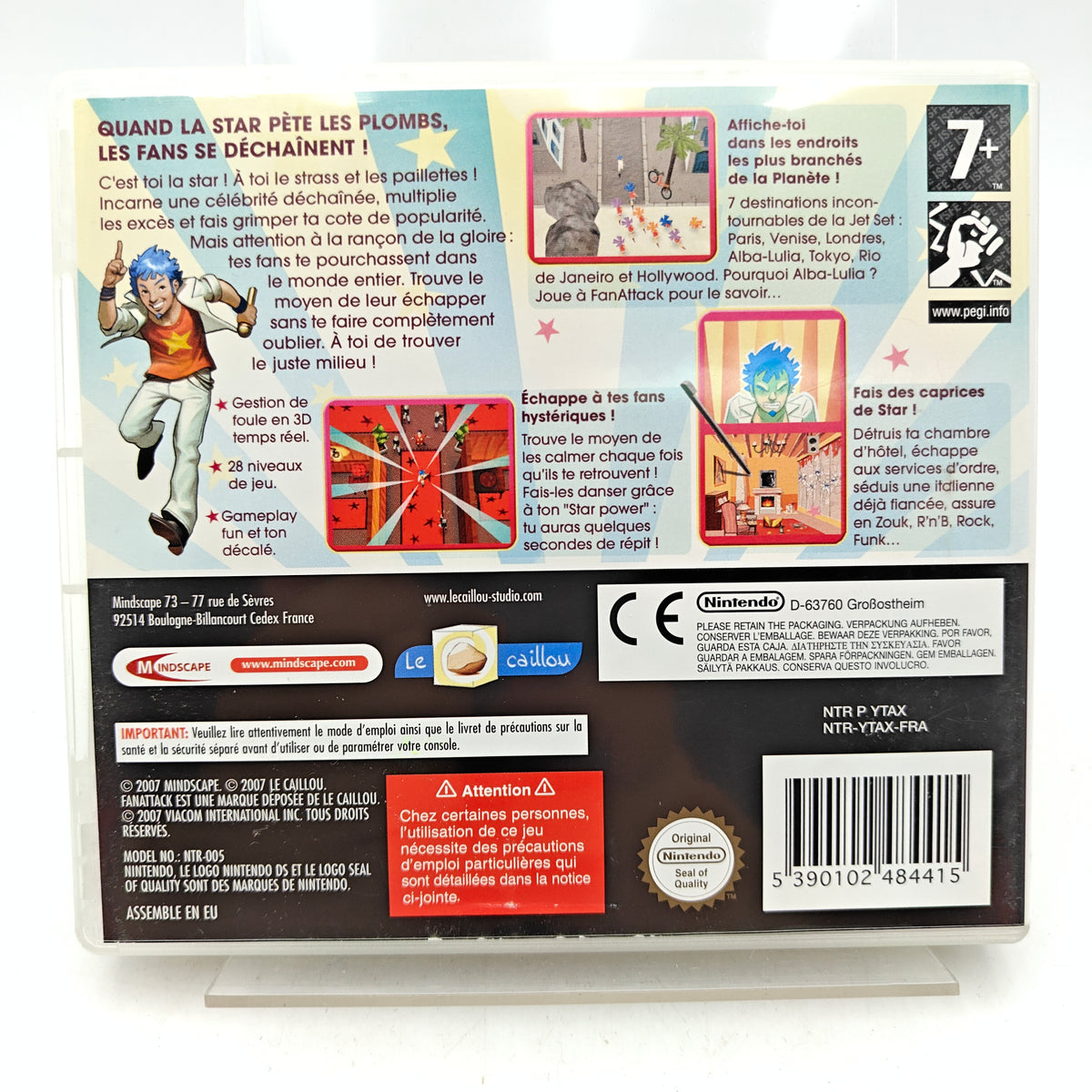 MTV FAN ATTACK - NINTENDO DS