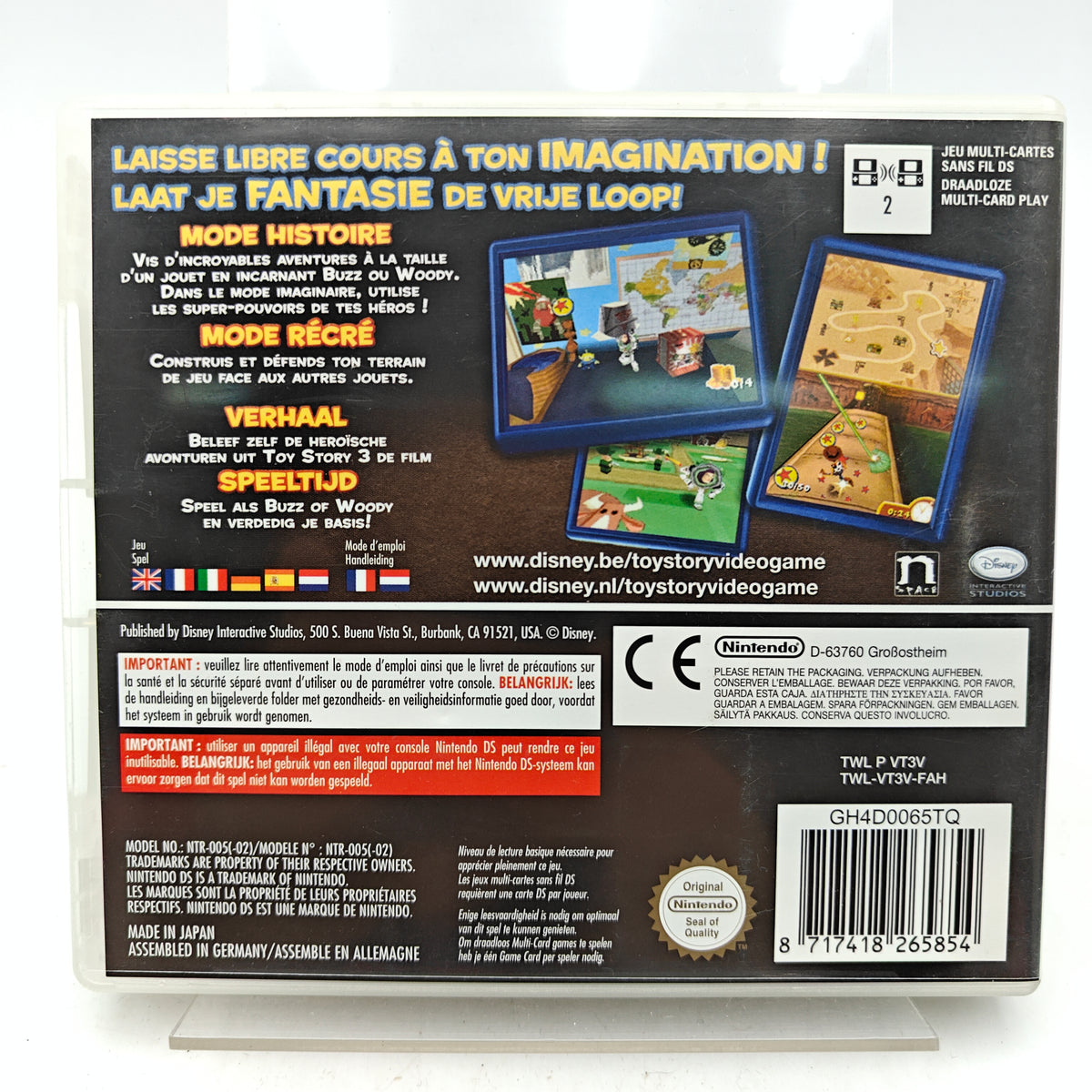 TOY STORY 3 - NINTENDO DS