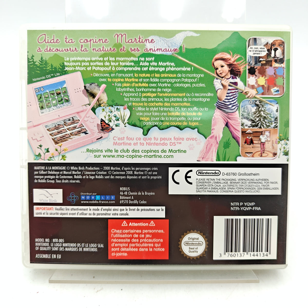 MARTINE À LA MONTAGNE - NINTENDO DS