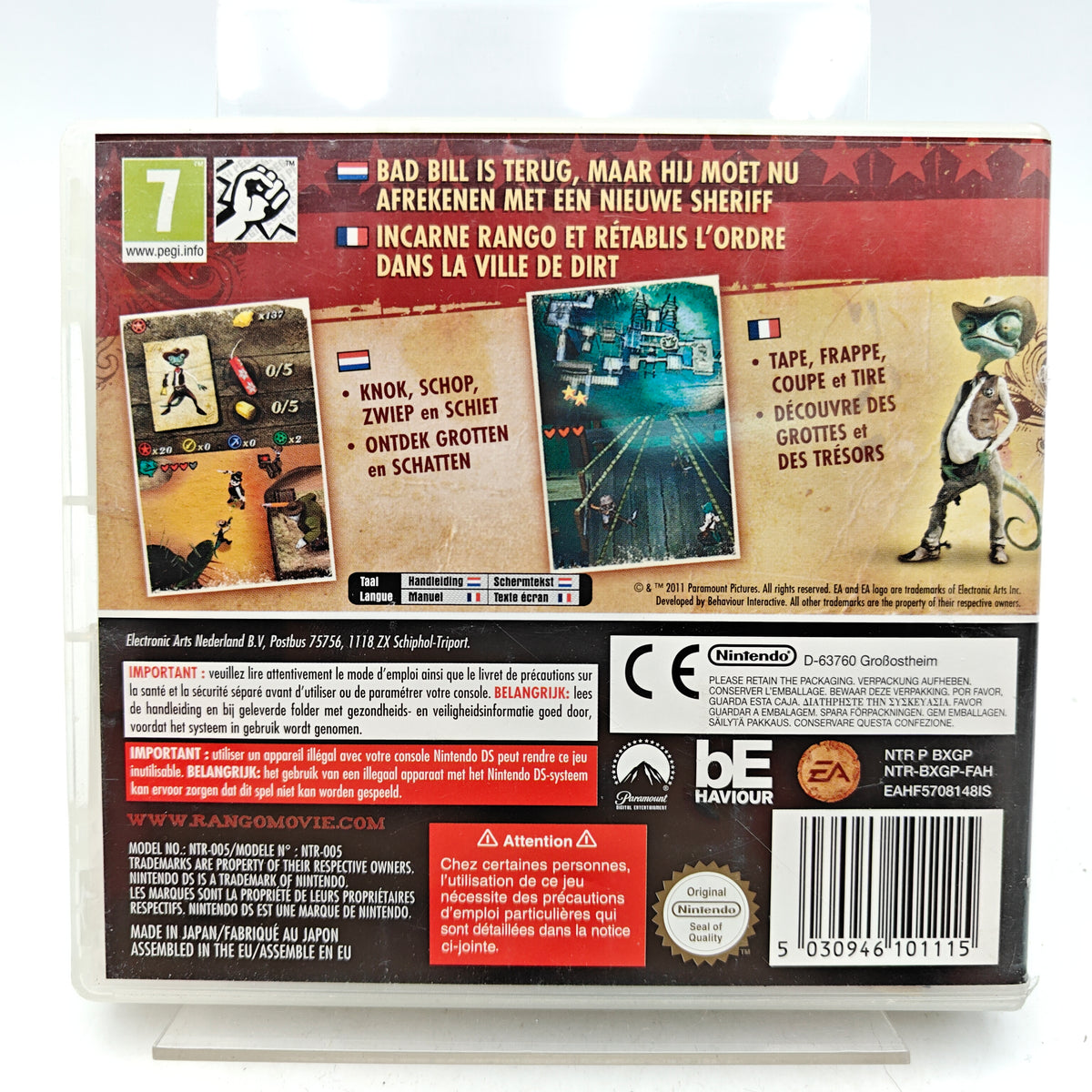 RANGO - NINTENDO DS