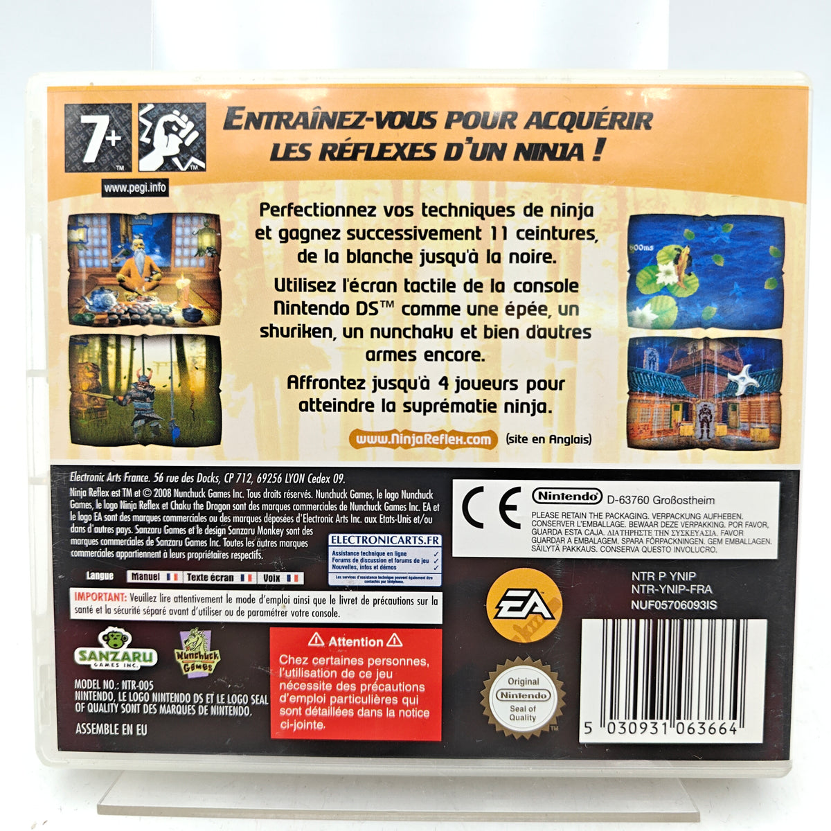 NINJA REFLEX - NINTENDO DS