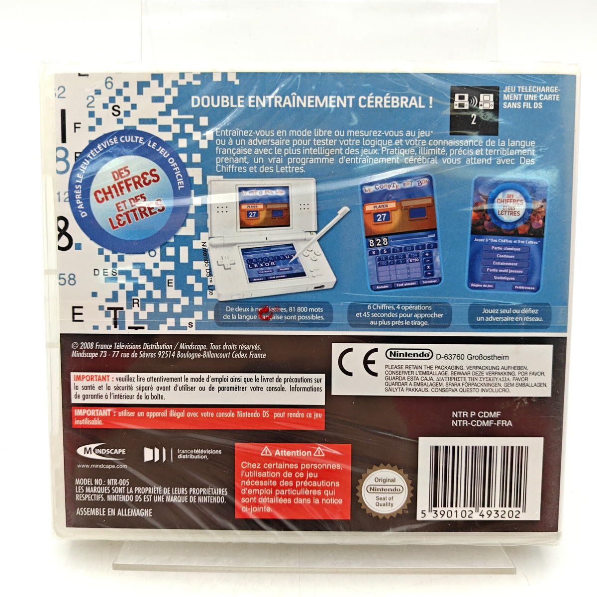 DES CHIFFRES ET DES LETTRES (NEUF) - NINTENDO DS