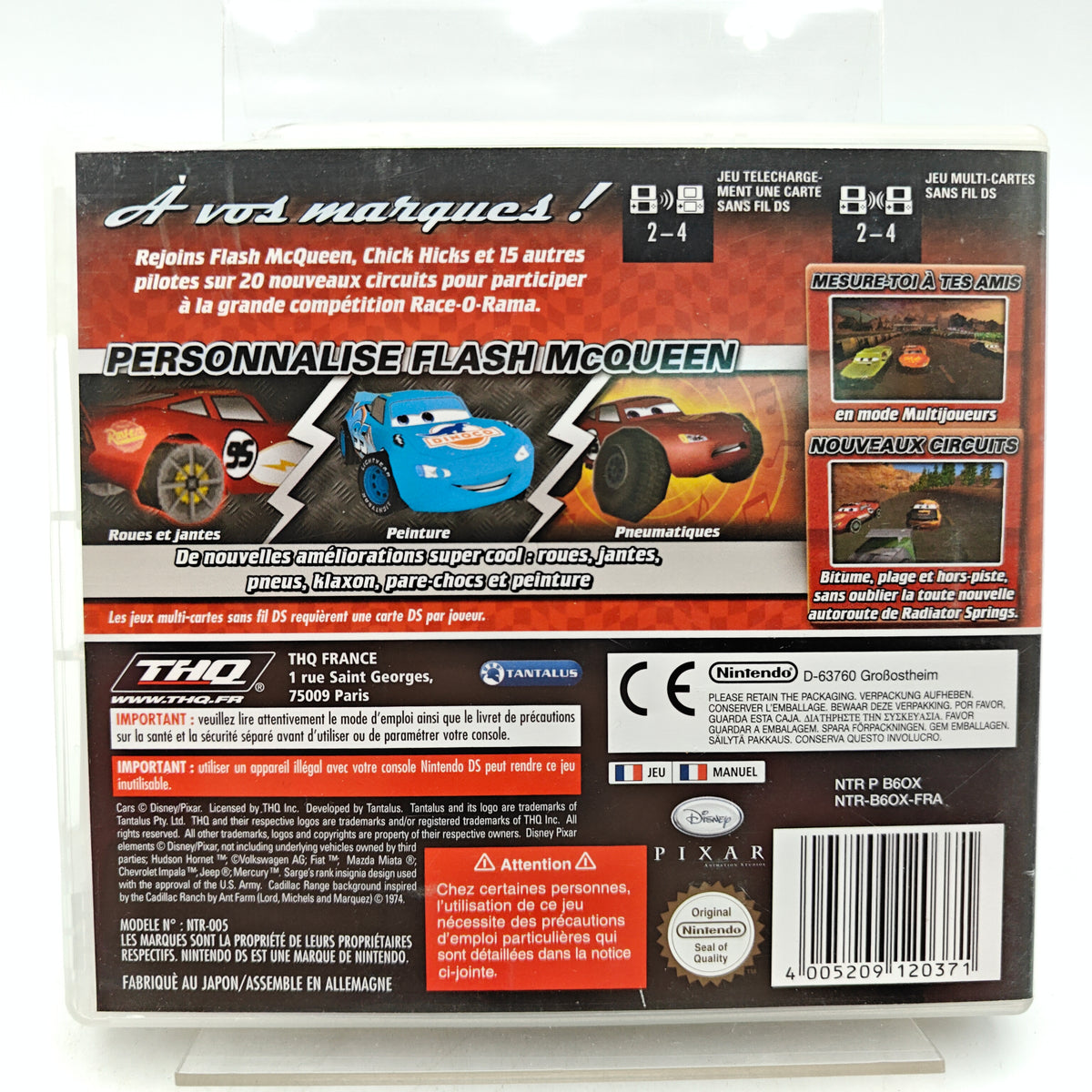 CARS: RACE-O-RAMA - NINTENDO DS