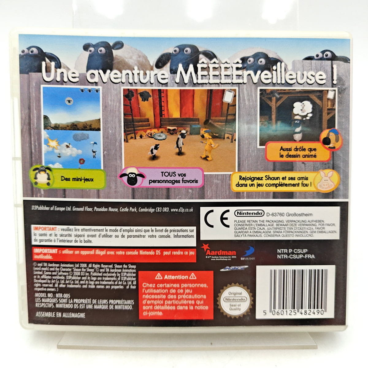 SHAUN LE MOUTON - NINTENDO DS