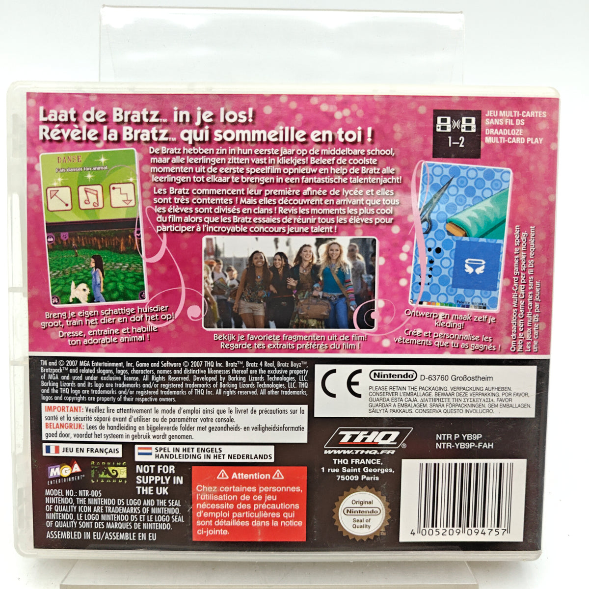 BRATZ 4 REAL - NINTENDO DS