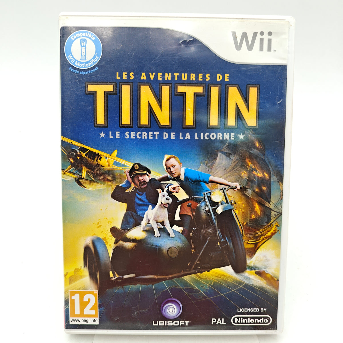LES AVENTURES DE TINTIN : LE SECRET DE LA LICORNE - NINTENDO WII
