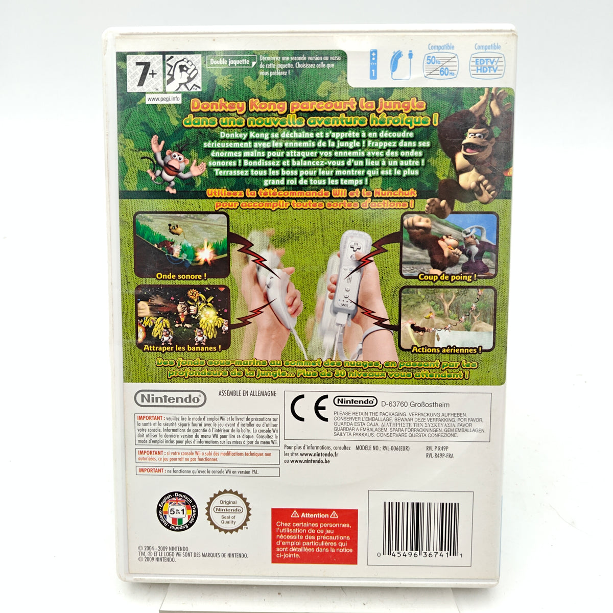 NOUVELLE FAÇON DE JOUER ! DONKEY KONG JUNGLE BEAT - NINTENDO WII