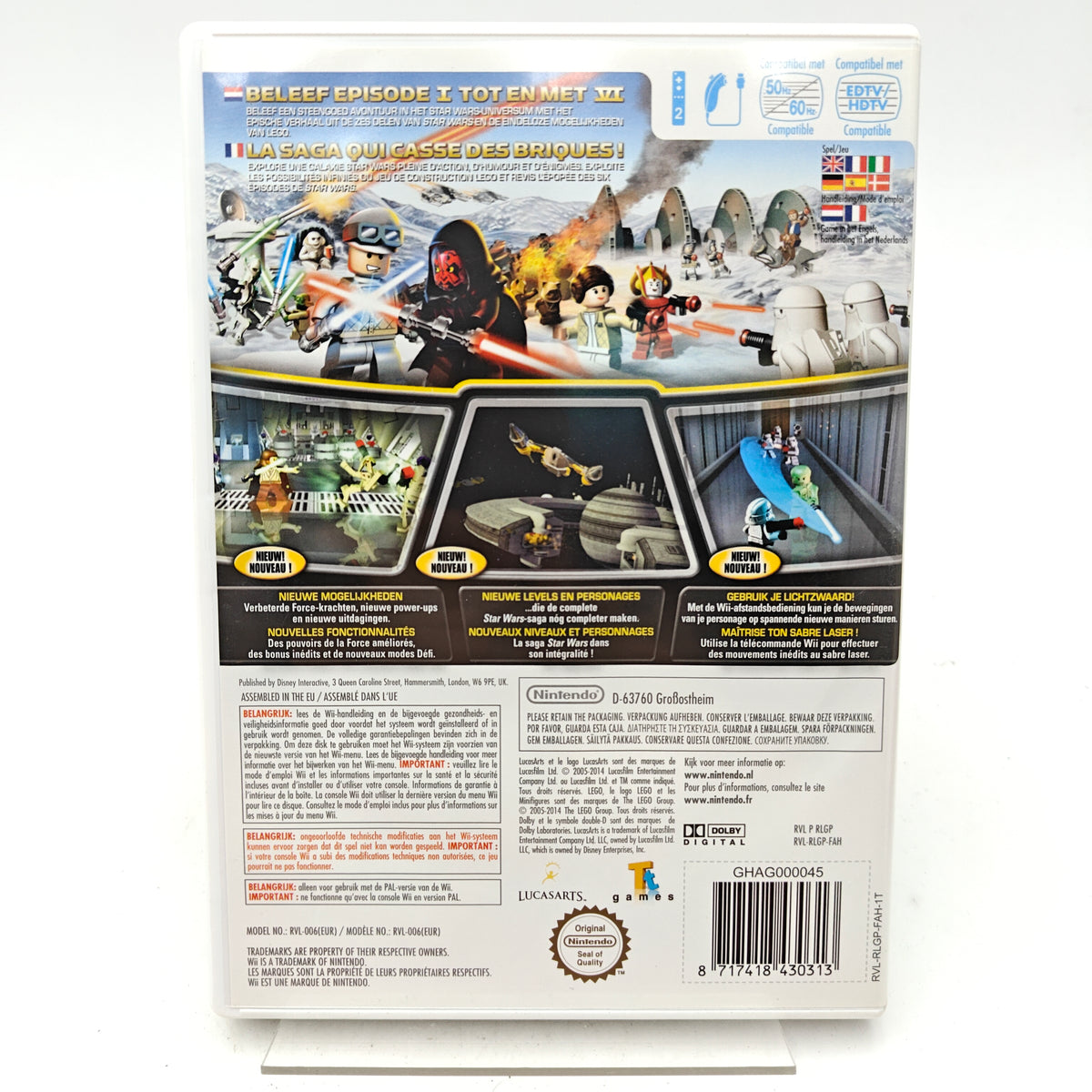 STAR WARS: THE COMPLETE SAGA - NINTENDO WII