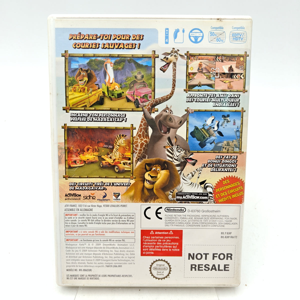 MADAGASCAR KARTZ - NINTENDO WII