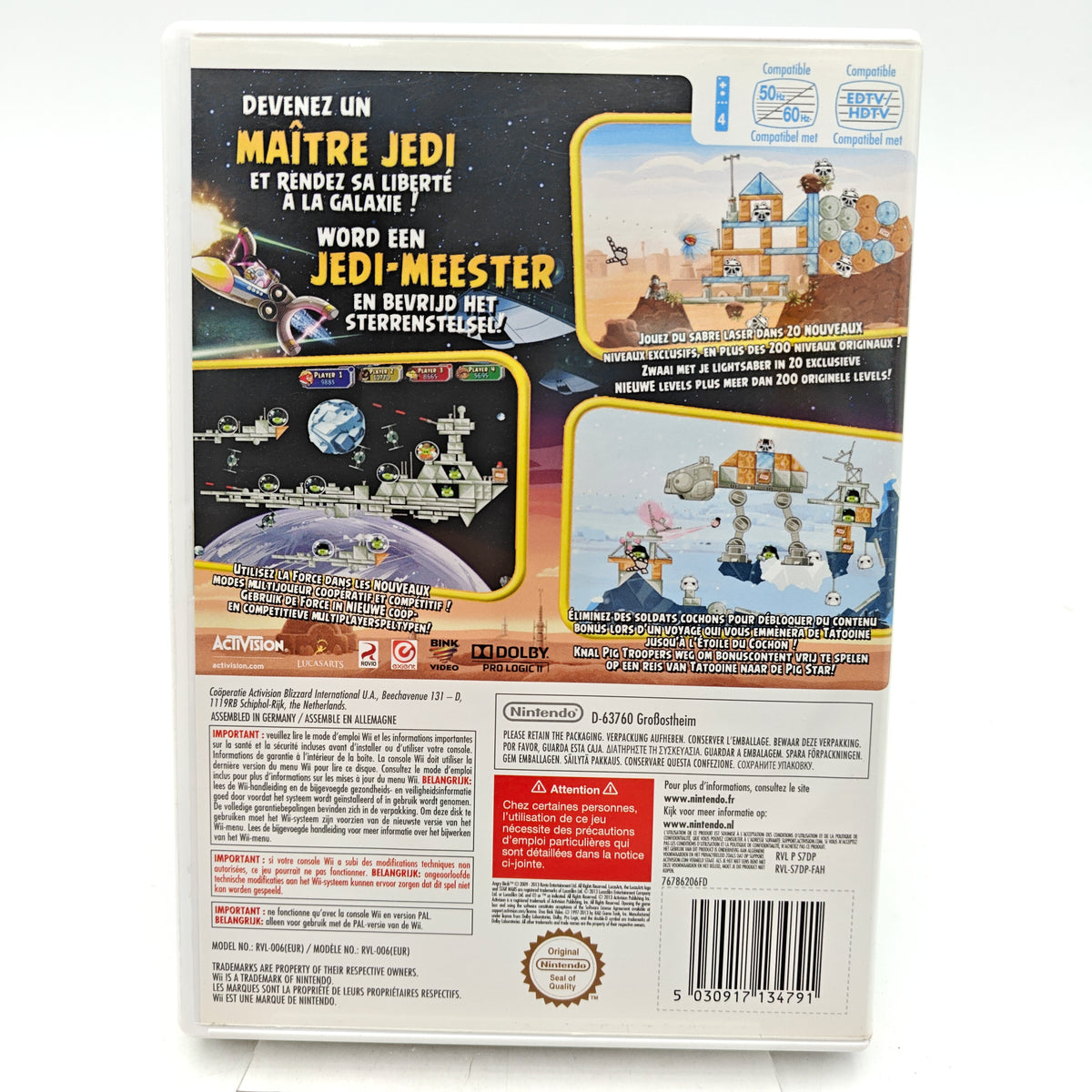 ANGRY BIRDS STAR WARS - NINTENDO WII