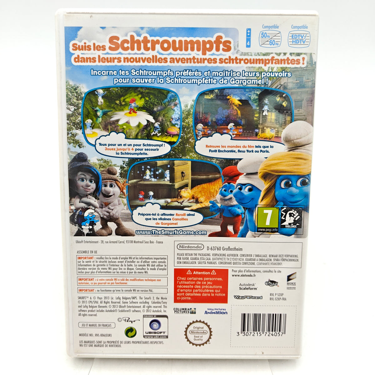 LES SCHTROUMPFS 2 - NINTENDO WII