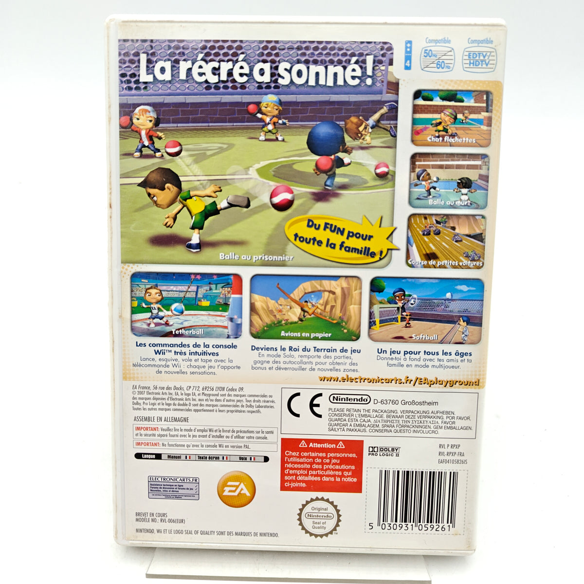 EA PLAYGROUND - NINTENDO WII