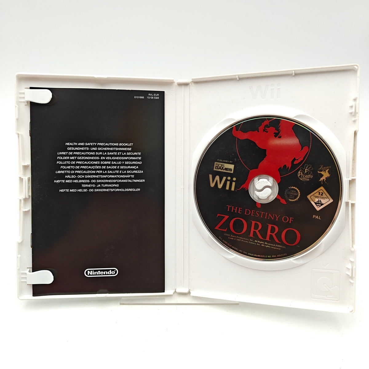 LA DESTINÉE DE ZORRO - NINTENDO WII