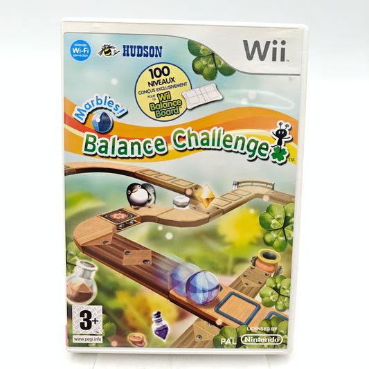 MARBLES! BALANCE CHALLENGE - NINTENDO WII