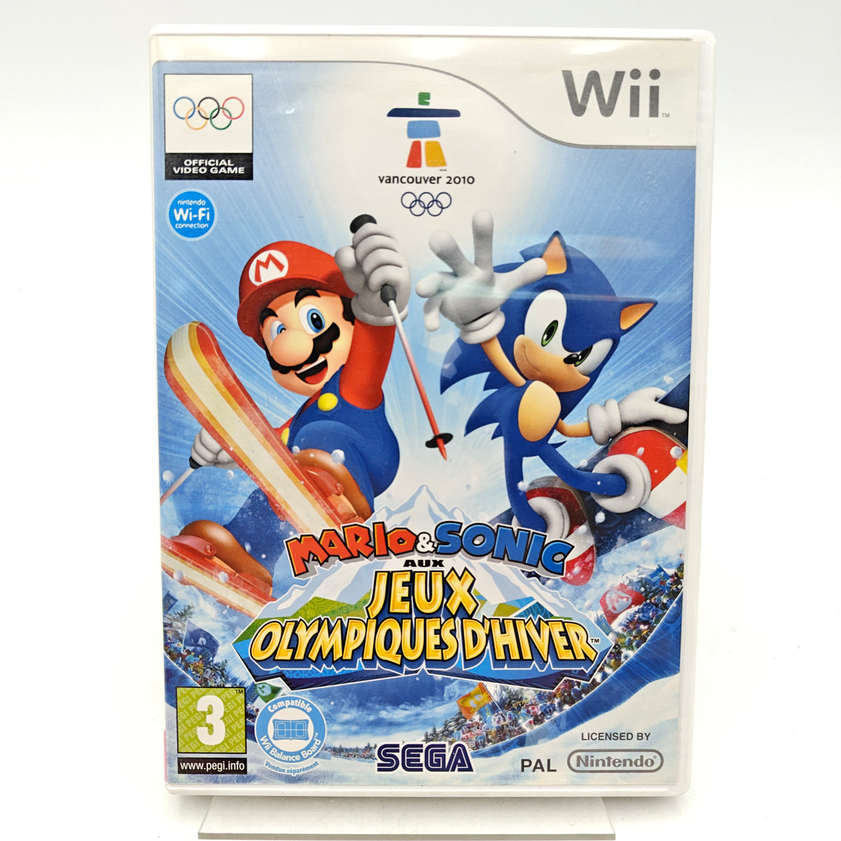 MARIO & SONIC AUX JEUX OLYMPIQUES D'HIVER - NINTENDO WII