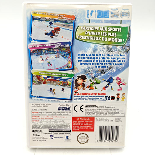 MARIO & SONIC AUX JEUX OLYMPIQUES D'HIVER - NINTENDO WII