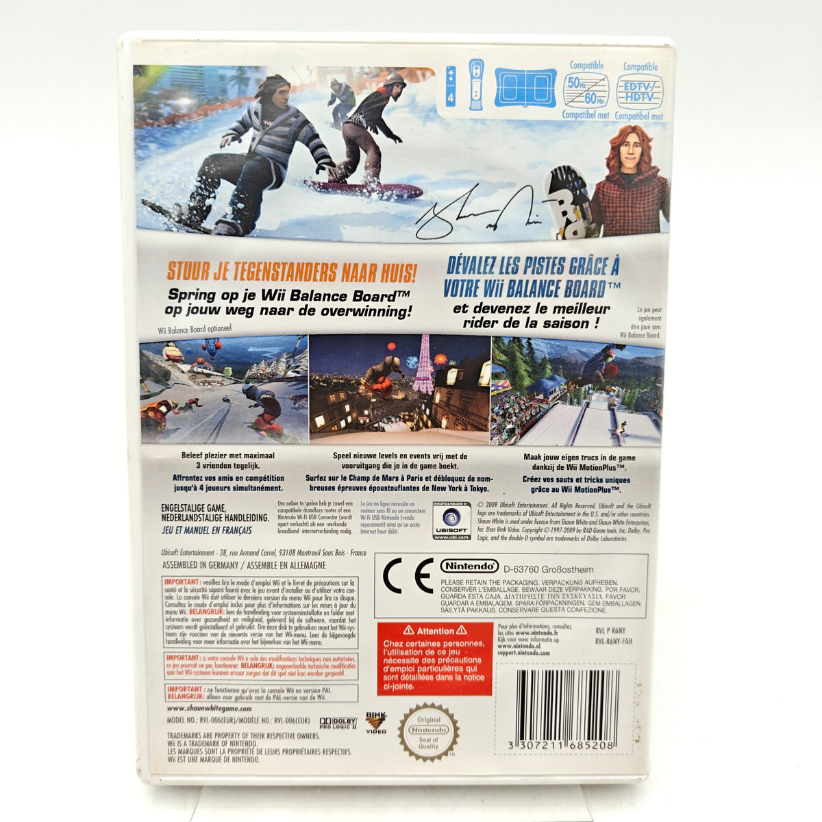 SHAUN WHITE SNOWBOARDING: WORLD STAGE - NINTENDO WII