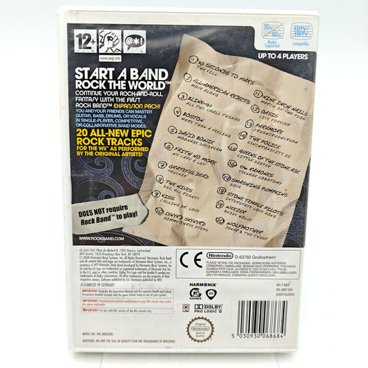 ROCK BAND: SONG PACK 1 - NINTENDO WII